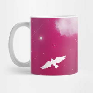 Beautiful Pink Night Sky Mug